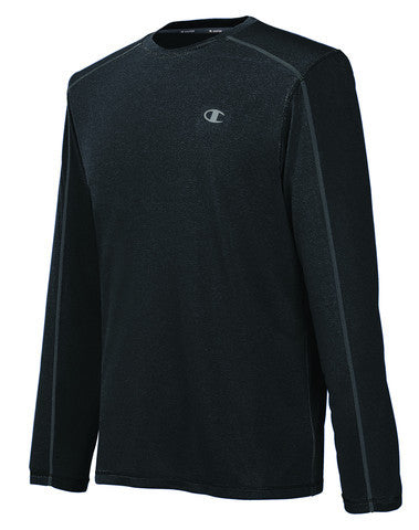 Playera Deportiva Champion Powertrain Heather Long Sleeve Tee