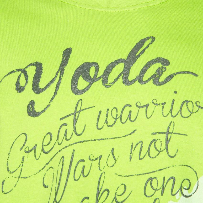 Camiseta Star Wars de Yoda Verde Claro