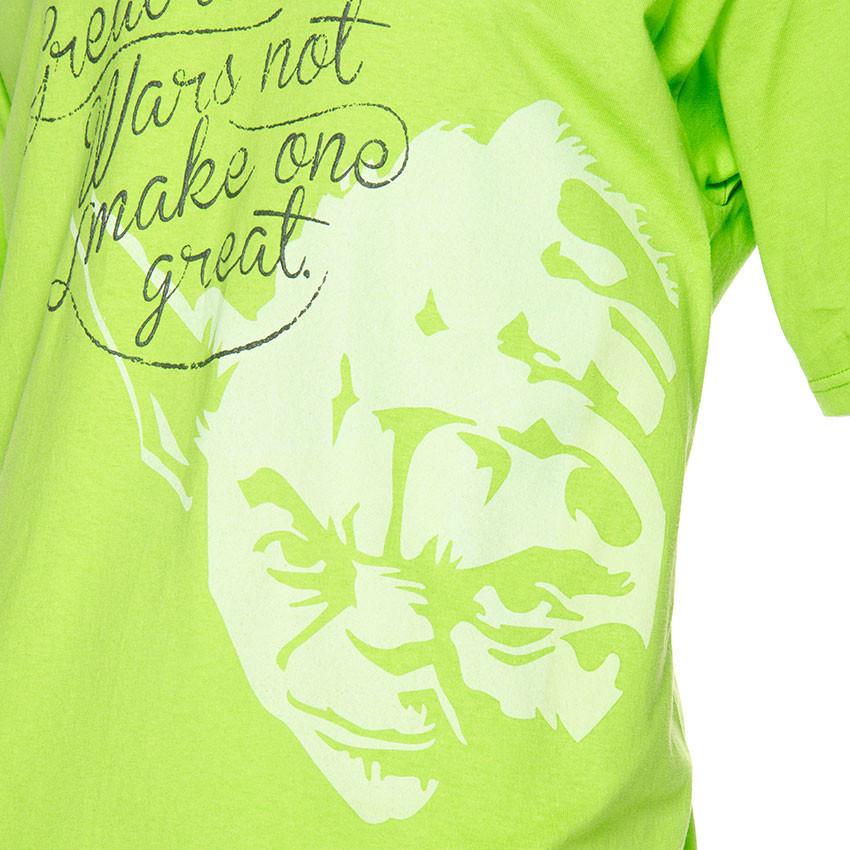 Camiseta Star Wars de Yoda Verde Claro